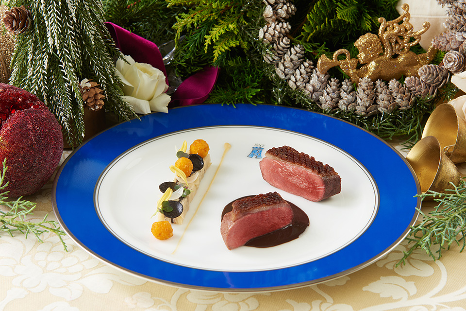 幼鴨のロースト ソースディアンヌ