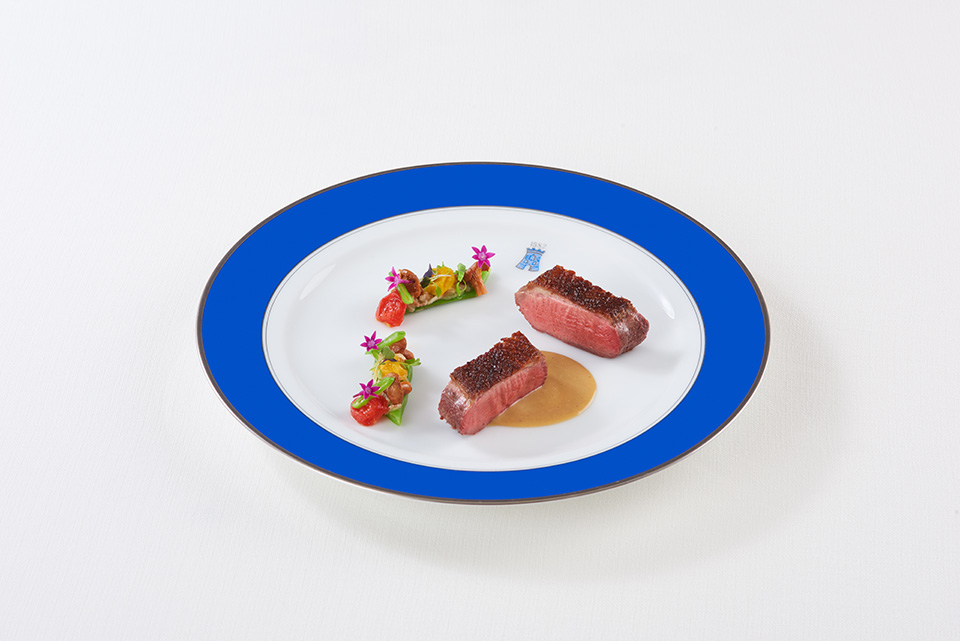 幼鴨のロースト ロベールソース