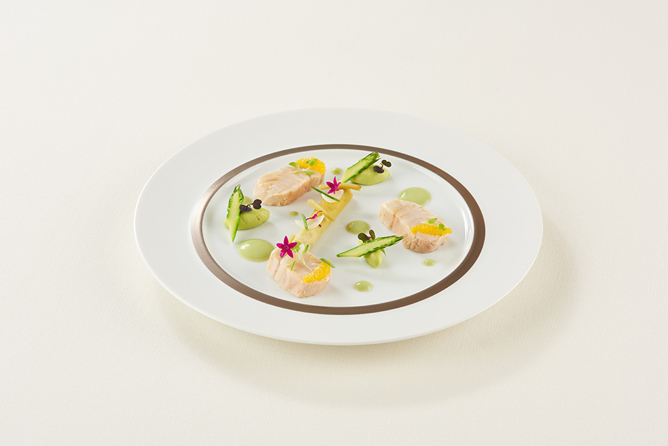 柑橘香るサワラのマリネ